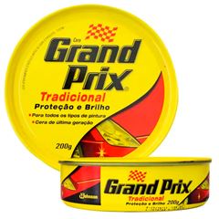 Cera Automotiva Grand Prix Tradicional - Embalagem 200 gramas.