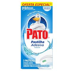 Detergente Sanitário Pato Pastilha Adesiva Fresh