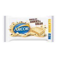 Chocolate Barra Arcor Bco Cookies 20,5g   