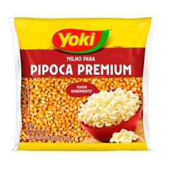 Milho para Pipoca Premium Yoki. Embalagem 400 gramas.