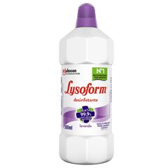 Desinfetante Lysoform Líquido Lavanda, Contém 500ml.