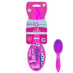 Escova Condor para Cabelo Infantil Barbie Oval REF 9010