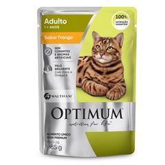 Ração Optimum Cat Adulto Sabor Salmao 1+ anos