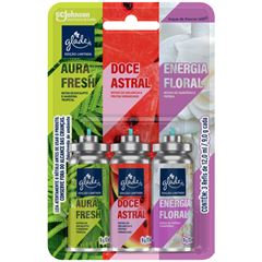 Aromatizante Glade Toque de Frescor Águas Florais L3P2 Refil