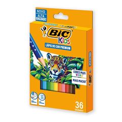 BIC LAPIS DE COR KIDS PREMIUM - 36 CORES