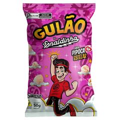 Gulão Enaldinho Sabor Pipoca doce 50 gramas