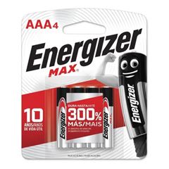 Energizer Pilha Alcalina Max Palito - Contém 4 Unidades